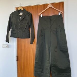 NEW- A.L.C. Mossy Green Women's Suit